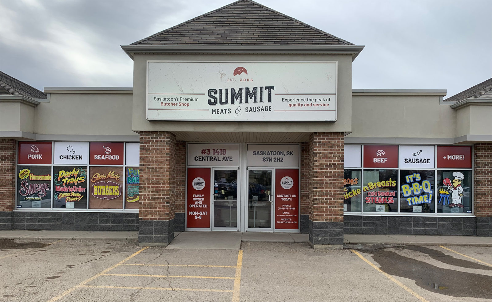 Summit Meats Storefront - Saskatoon Butcher & Meat Shop